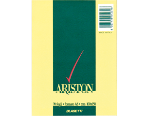 Бележник шит Ariston A6, 70 листа на редове