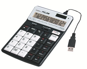 Калкулатор MILAN с USB порт Калкулатор MILAN с USB порт