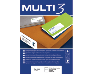 Етикети MULTI-3 самозалепващи се