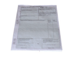 Митнически и транспортни формуляри<br />Пътен лист за лек автомобил, кочан