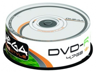 Диск CD-R OMEGA 700MB, пакет 50 бр.